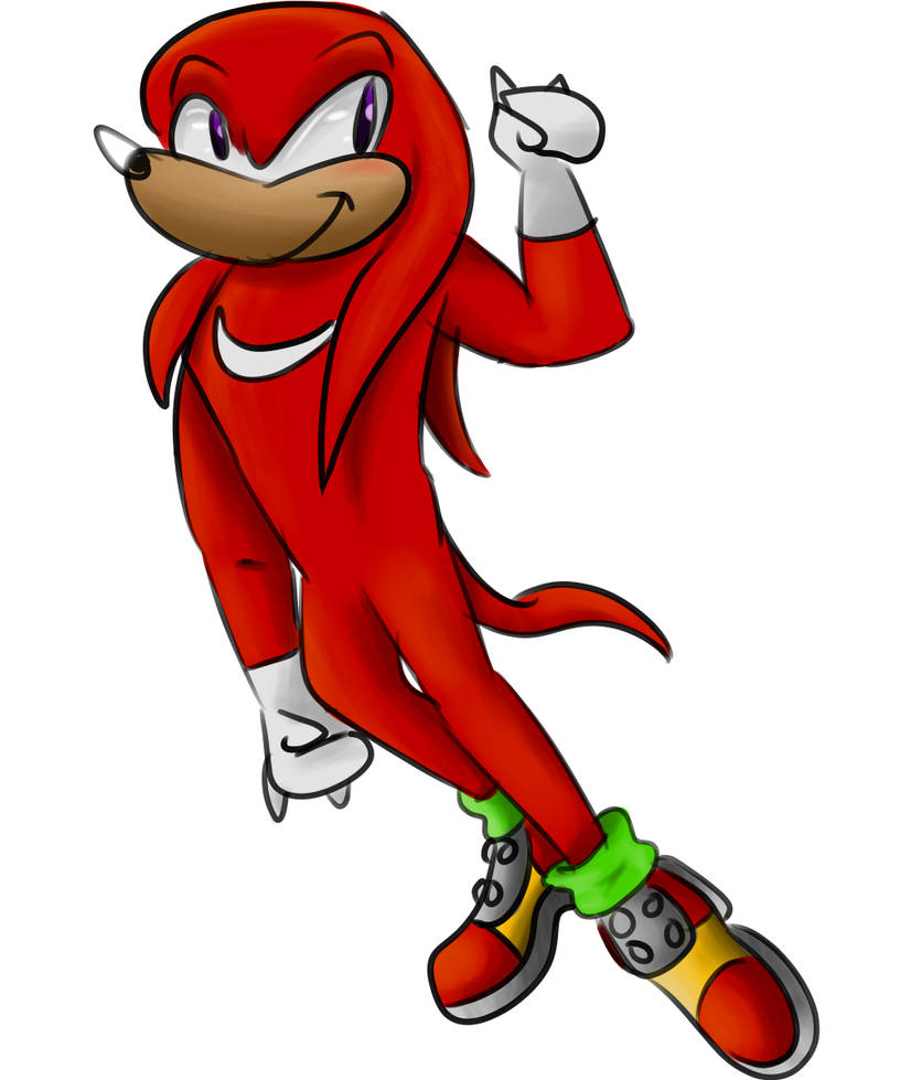 Knuckles doodle by MarshmallowBiscuit on DeviantArt