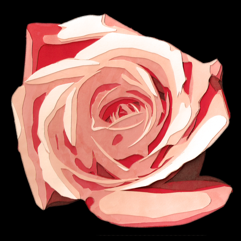 Cutout Rose