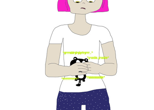 Mmd Stomach Rumbling Chloe's loud, rumbling stomach by TheGreatestArtDesign on DeviantArt