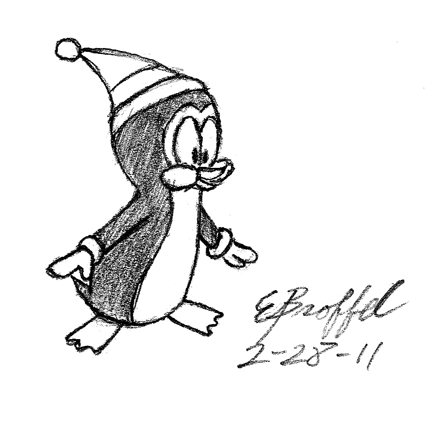 A Chilly Willy Doodle