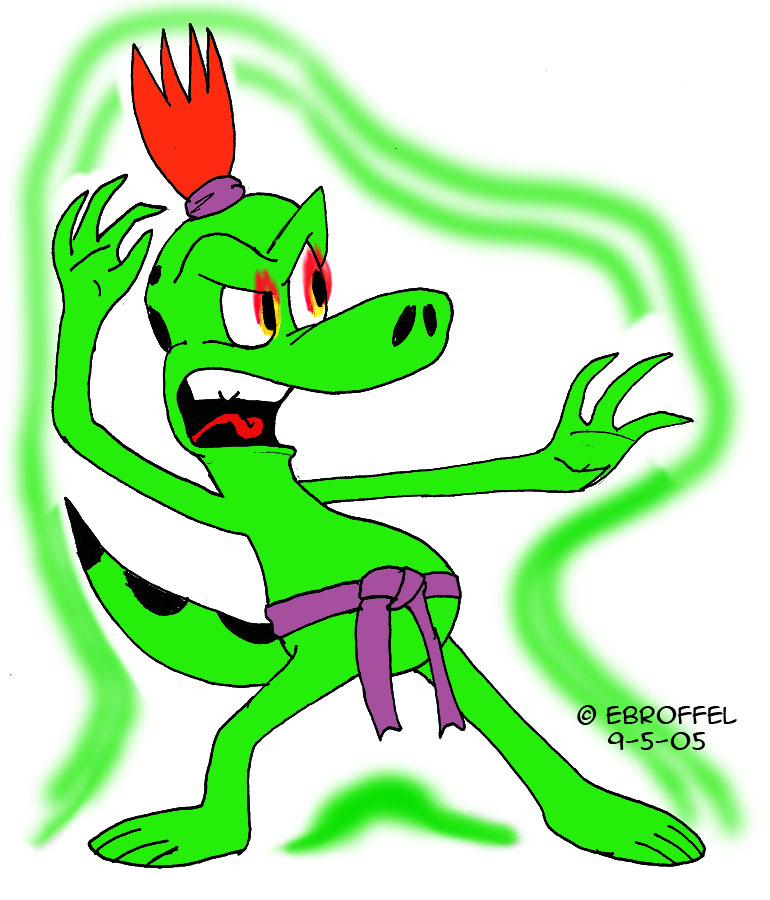 Karate Sam of the Green Flame