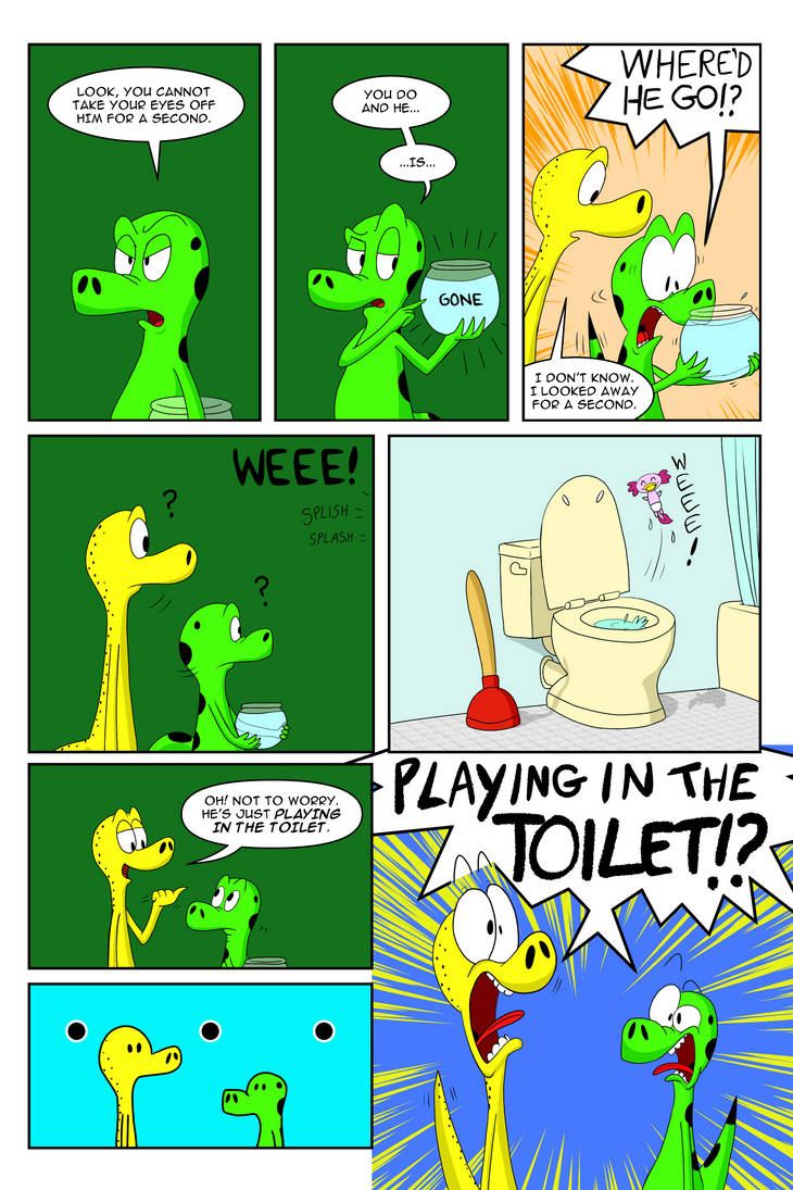 Axolota Trouble Page 3 by Cartoon Eric on DeviantArt Axolota Trouble Page 3 by Cartoon Eric on DeviantArt