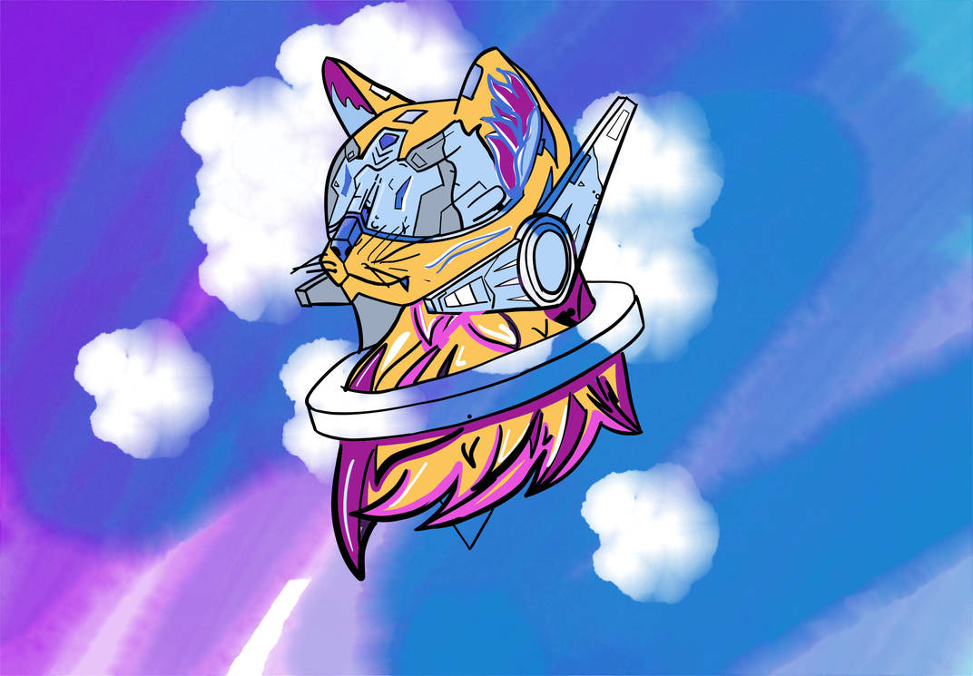 Cyber-kitty by Yuyaz-incredibleartz on DeviantArt