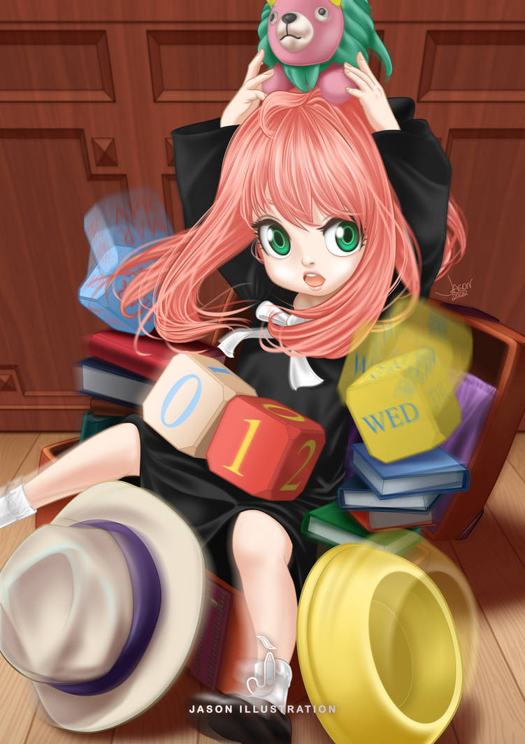 Anya Forger @ SPYxFamily by KaHoJasonC on DeviantArt