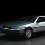 Delorean DMC12 side view