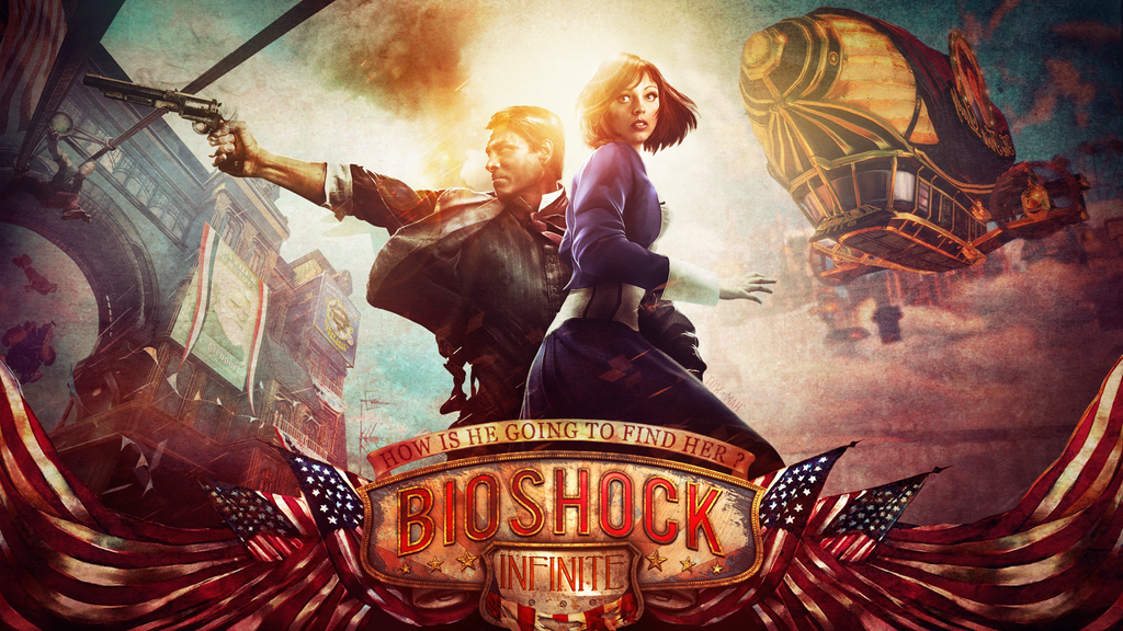 BioShock Infinite Wallpaper by Tow-mah