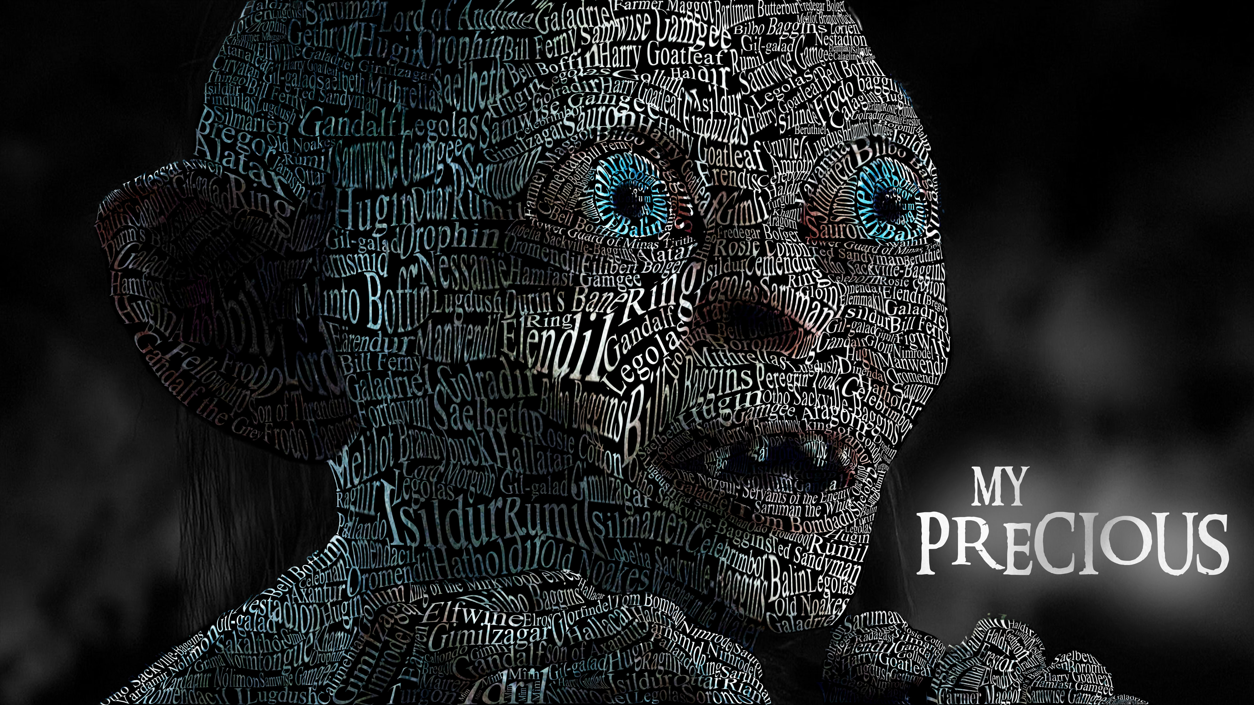 Gollum-Typography