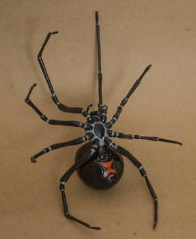 Latrodectus mactans Sculpture (Ventral, 25 cm)