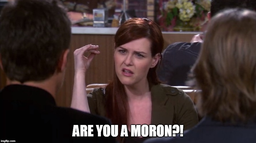 Are You A Moron Meme by Beef--Wellington on DeviantArt