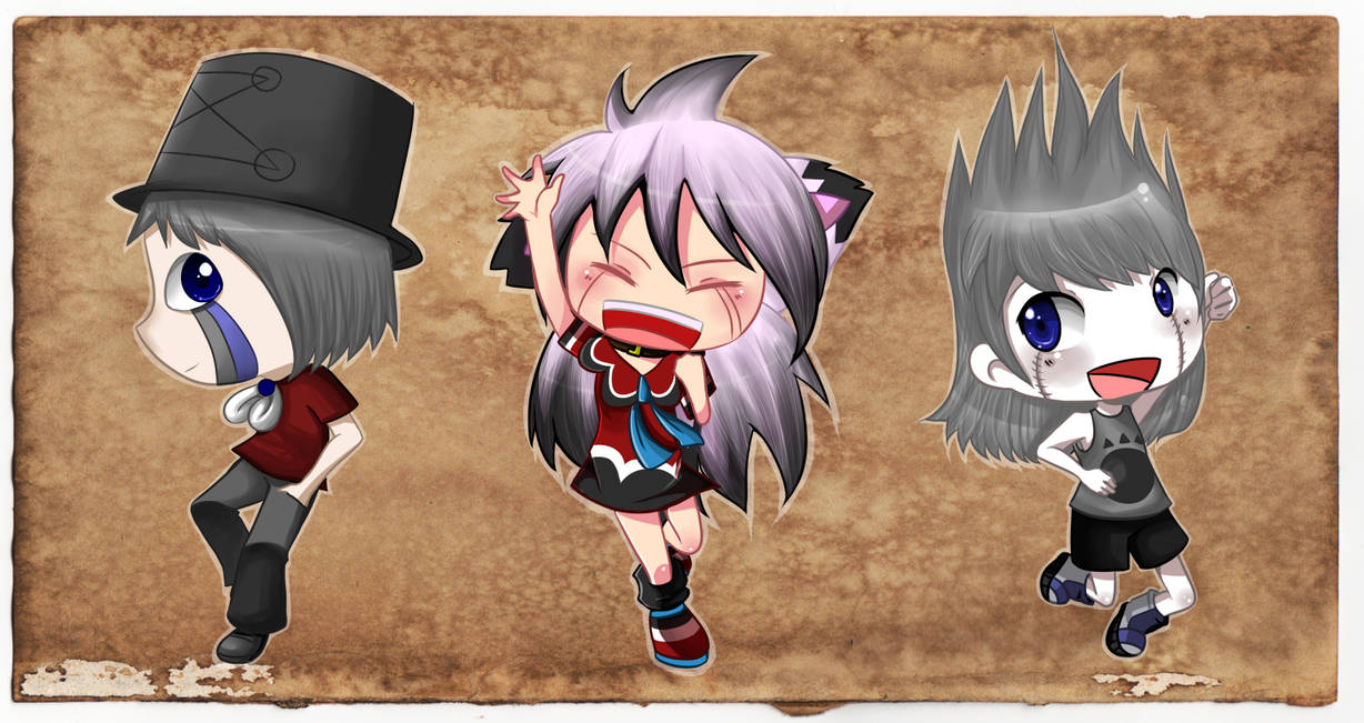 PC: Chibis Ahoy. by CelesteBlue on DeviantArt