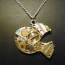 Steampunk Fish Pendant