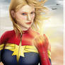Captain Marvel - Carol Danvers - Portrait