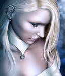Emma Frost - Portrait of a Queen by lilyinblue