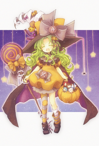 KeA in Halloween outfit