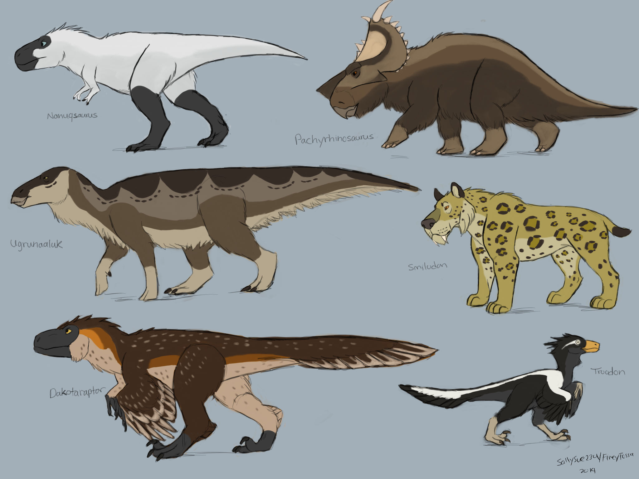 Prehistoric Ice Age Animals by Sallysue234 on DeviantArt Prehistoric Ice Age Animals by Sallysue234 on DeviantArt