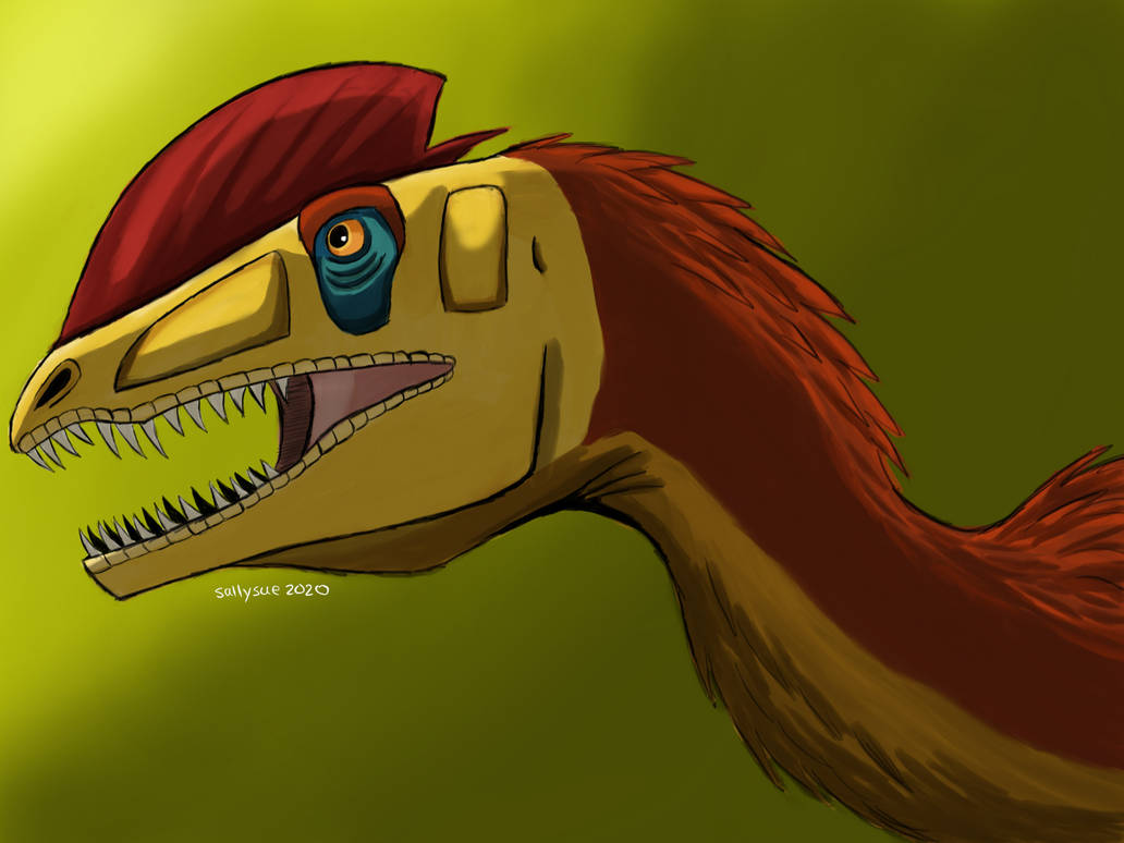 Doolysaurus Deviantart Dilophosaurus by Sallysue234 on DeviantArt