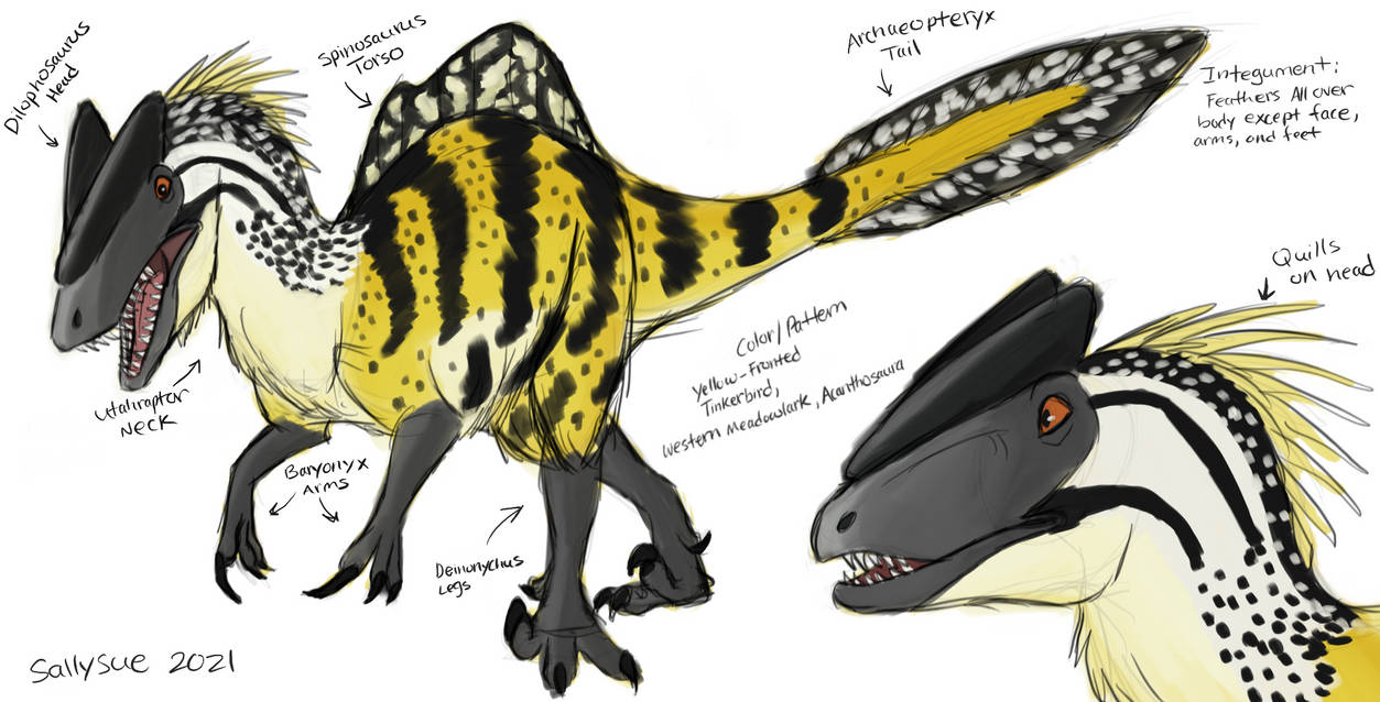 Dinosaur Hybrid Design by Sallysue234 on DeviantArt