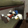 Klonoa durmiendo