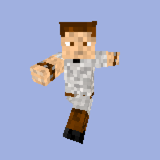 my character in Minecraft