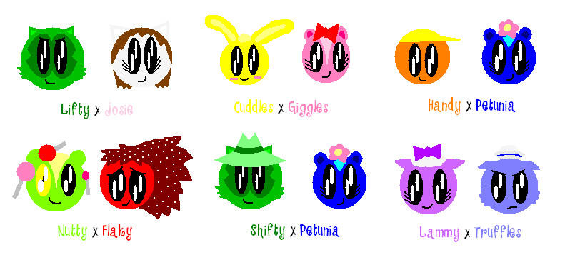 My Favorite HTF Couples by Princess-Josie-Riki on DeviantArt