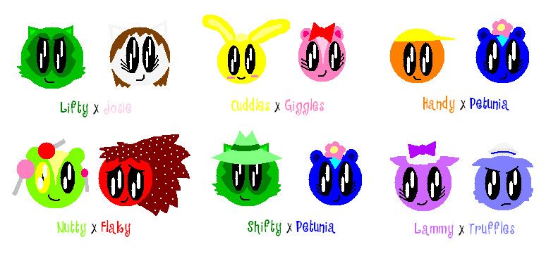 My Favorite HTF Couples by Princess-Josie-Riki on DeviantArt