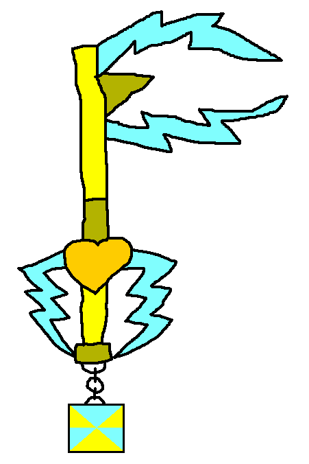 Keyblade Vector Simple Electroids' Heart Keyblade Vector by Princess-Josie-Riki on DeviantArt