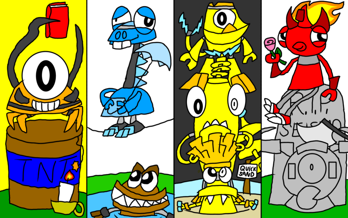 If Mixels Meets The Haunted Mansion by Princess-Josie-Riki on DeviantArt