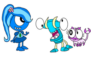 HTF - Lifty and Shifty as Mixels Vector by Princess-Josie-Riki on ...