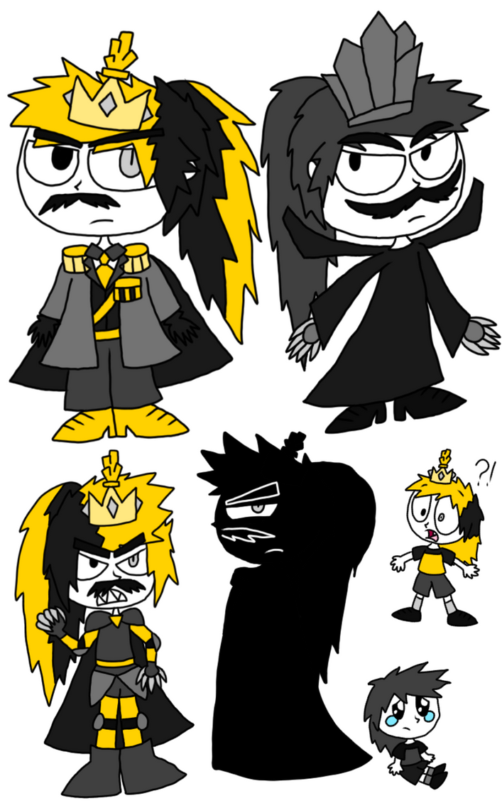 Nixels Human Mixels - Human!King Nixel Doodles by Princess-Josie-Riki on DeviantArt