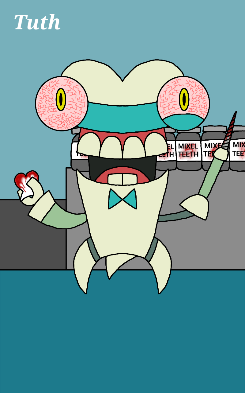 Twisted Mixel Tuth by Princess Josie Riki on DeviantArt