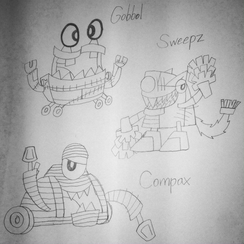 Trashoz Mixels - Halloween 2017: Trashoz by Princess-Josie-Riki on DeviantArt