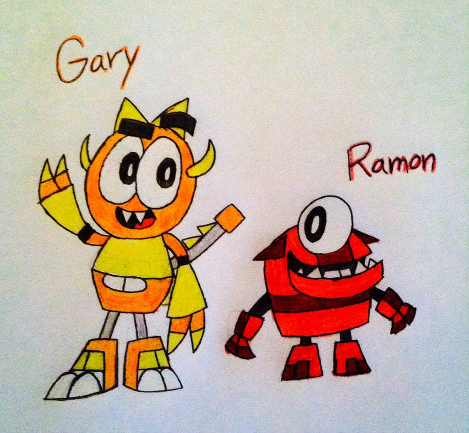 AT: Mixels - Gary and Ramon by Princess-Josie-Riki on DeviantArt