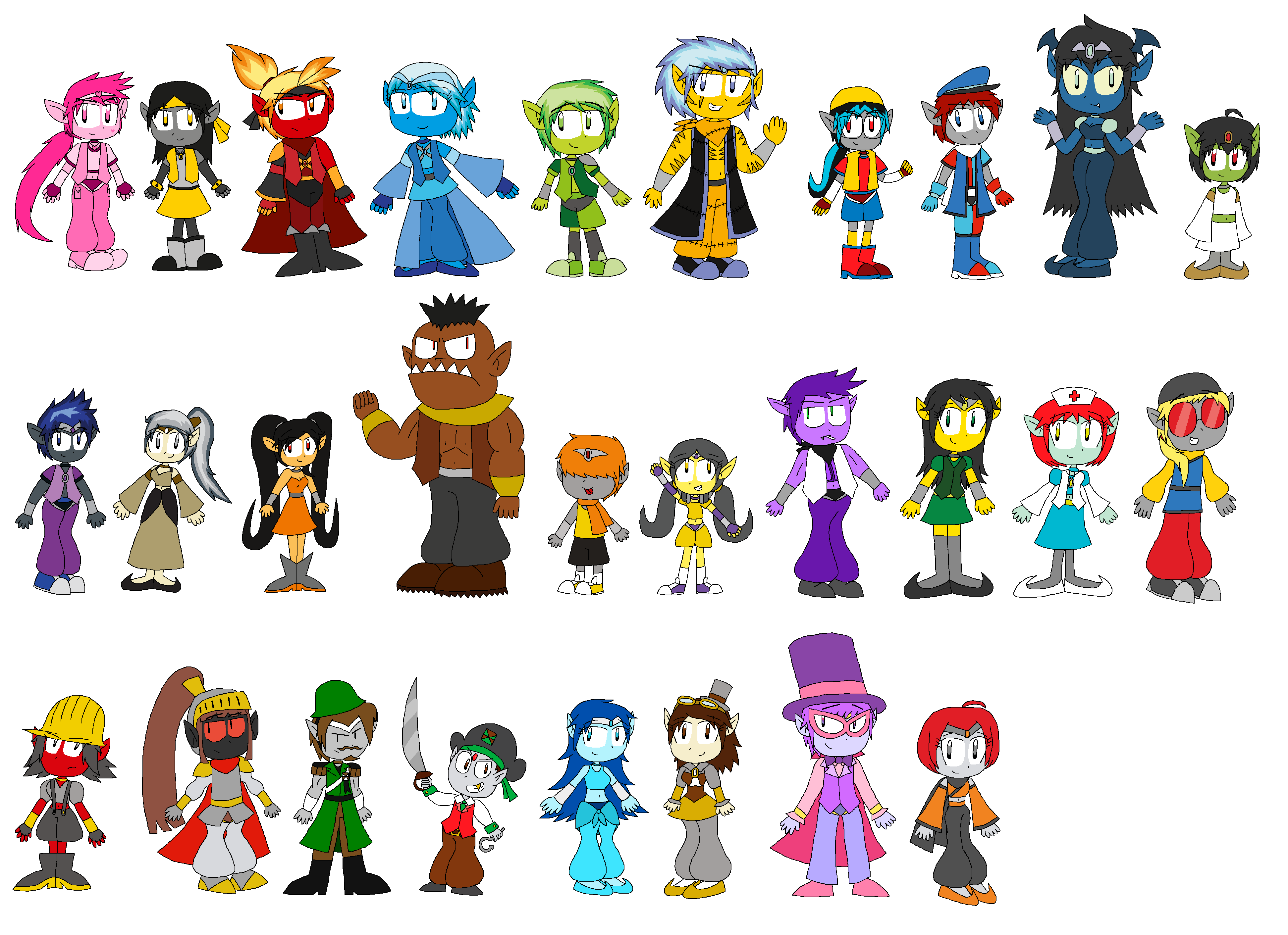 Mixopolis Vehicles Guardian Genies of Mixopolis by Princess-Josie-Riki on DeviantArt