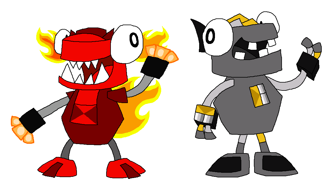 Mixels - Infernites Max and Cragsters Max by Princess-Josie-Riki on ...