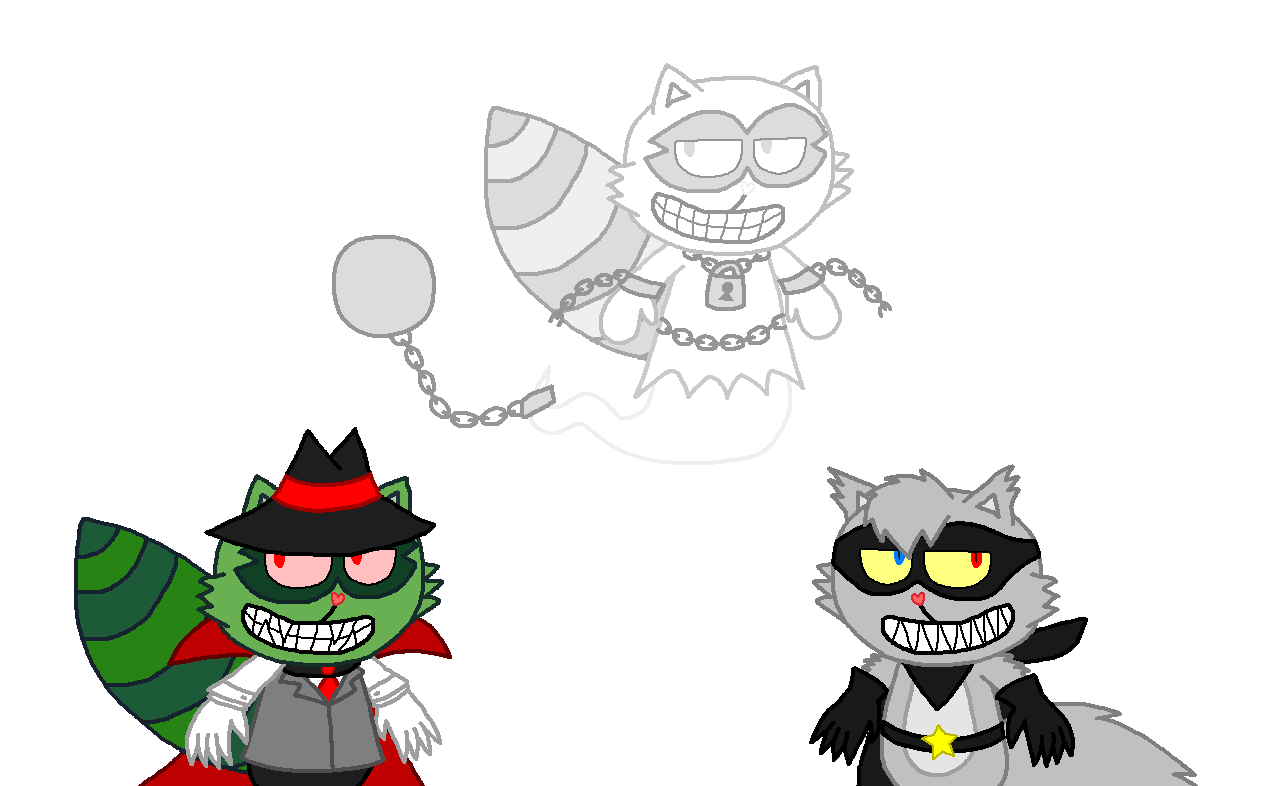 HTF - Monster Lifty, Shifty and Catchy by Princess-Josie-Riki on DeviantArt