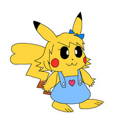 Pokemon - Megan the Pikachu (Redesign)