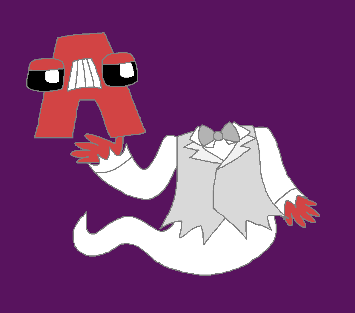 Alphabet Lore Monster AU: B by TigeressBird324 on DeviantArt