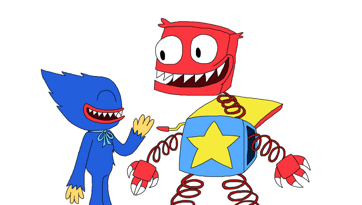 Poppy Playtime - Huggy Wuggy x Boxy Boo by Princess-Josie-Riki on ...