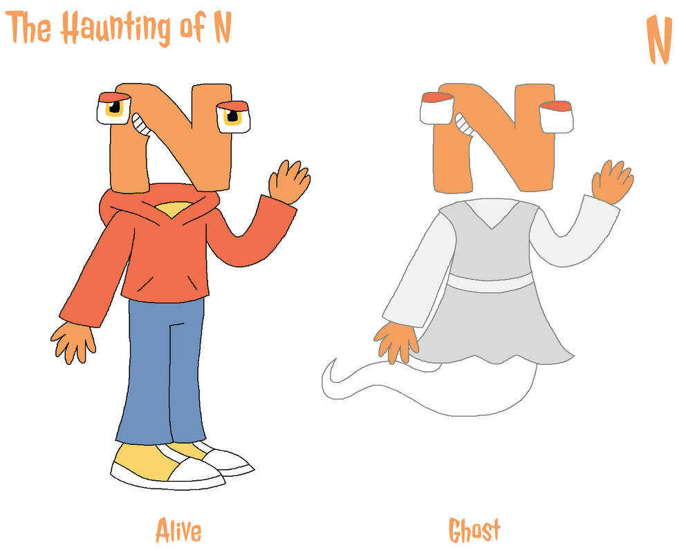 Alphabet Lore The Haunting of N - Ghost!C by Princess-Josie-Riki on  DeviantArt