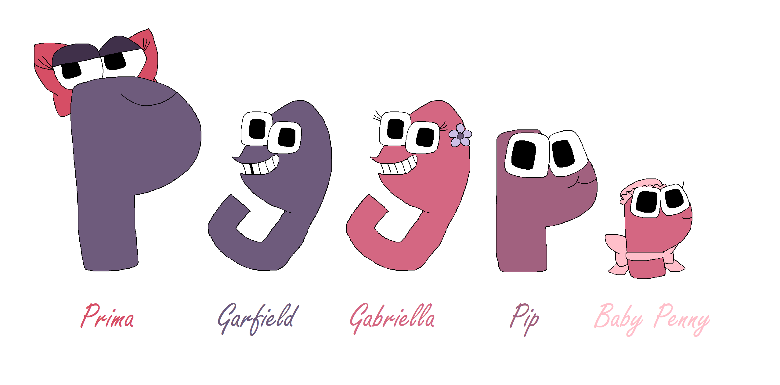 Leapfrog Letters In Alphabet Lore Style (Part 4) by emilshow129 on  DeviantArt