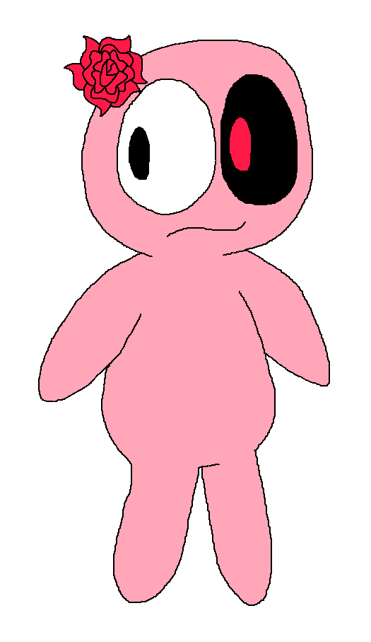 Pink (Rainbow Friends OC) by TheCassowaryCookie on DeviantArt