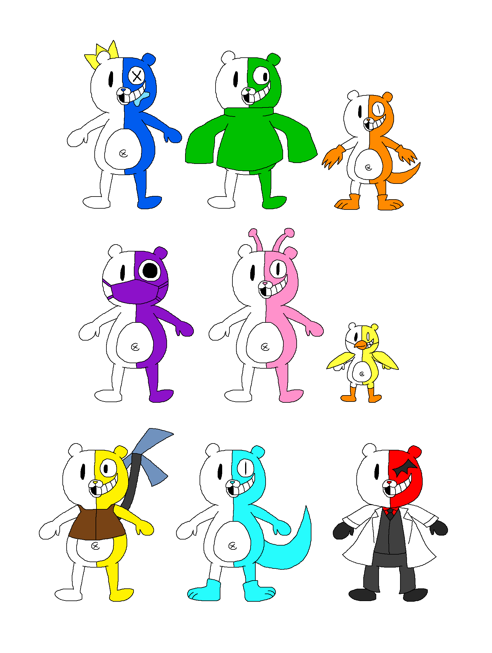 Poppy Playtime Character Collab (Artwork Version) by DarkFairy1999 on  DeviantArt