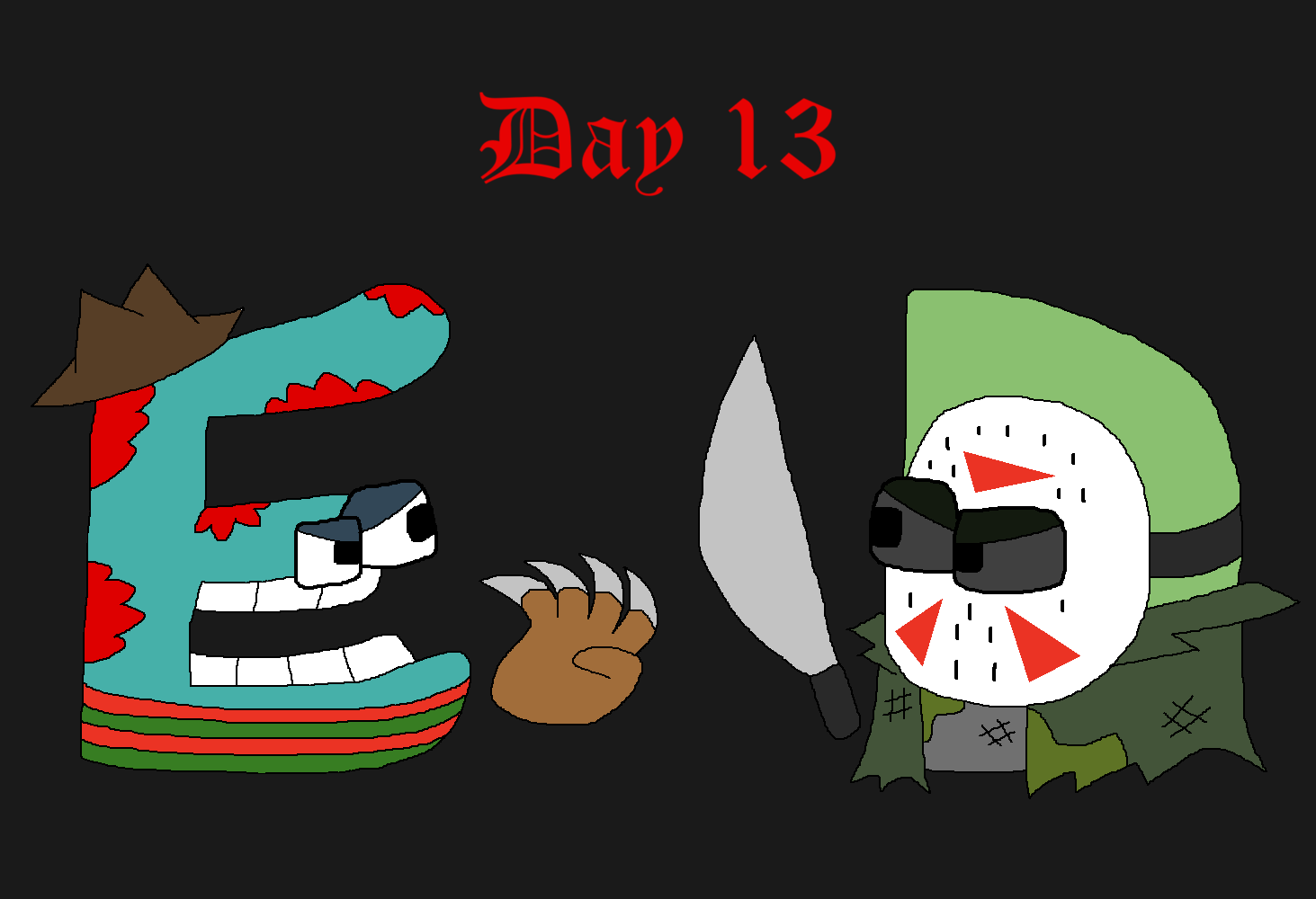 31 Days of Alphabet Lore Halloween Day 19 by Princess-Josie-Riki on  Newgrounds