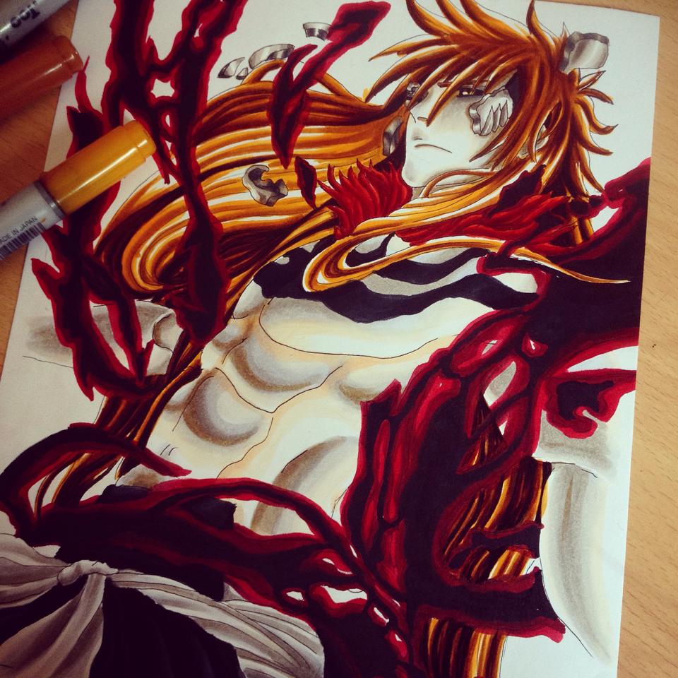 Ichigo vasto lorde  Bleach anime, Bleach anime art, Bleach manga