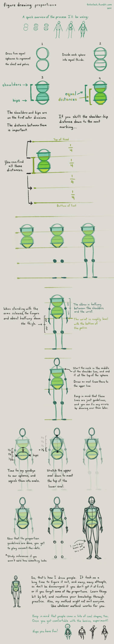 Figure Drawing: Proportions Tutorial by taleclock on DeviantArt