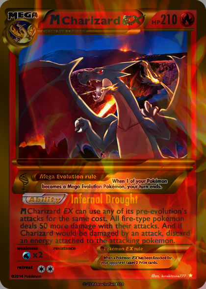 mega charizard y pokemon card Pokemon Evolutions Ultra Rare Mega Charizard-EX #13
