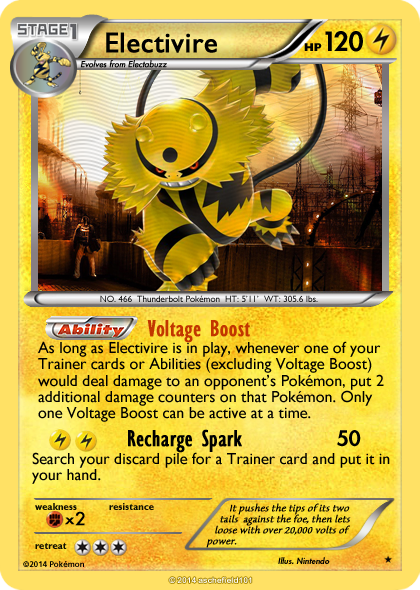 Electivire card