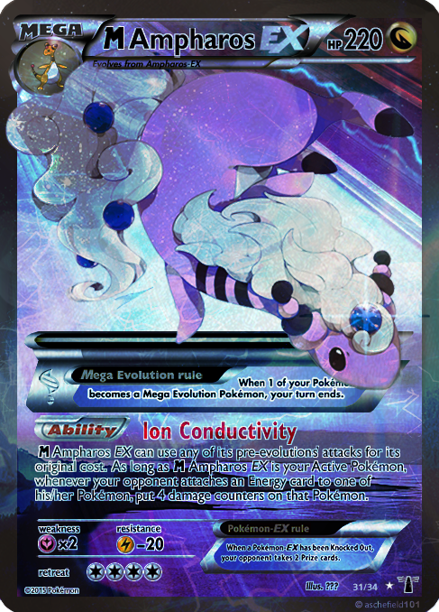 Shiny Mega Ampharos Ex By Metoro On Deviantart Shiny Mega Ampharos Ex By Metoro On Deviantart