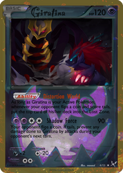 Giratina card - Halloween 2016