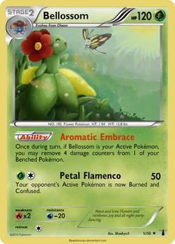 Bellossom card - LM 5/50
